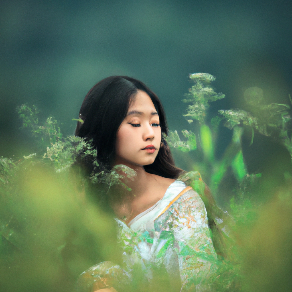 ソフトポートレート 自然光でミニマルなトーン